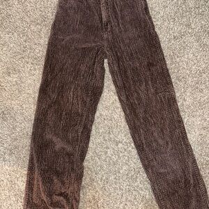 BDG Brown Corduroy Wide Leg Pants